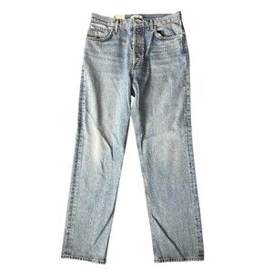 Like New!! Agolde Women's High Rise Jeans - Light Blue